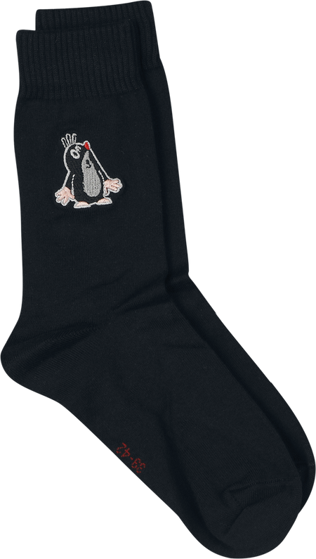 Chaussettes  de The Little Mole - La Petite Taupe - Lot de 2 - EU39-42 à EU 43-46 - pour Unisexe - noir - The Little Mole - View 2