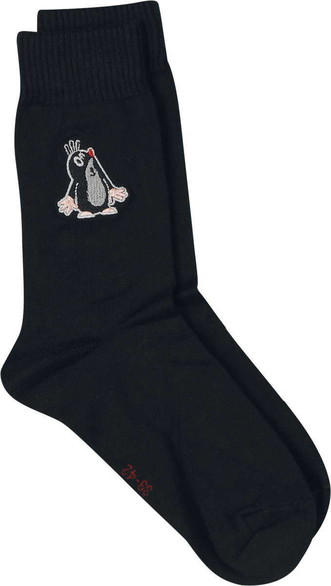 Chaussettes  de The Little Mole - La Petite Taupe - Lot de 2 - EU39-42 à EU 43-46 - pour Unisexe - noir - The Little Mole - View 2