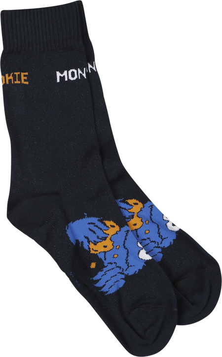 Chaussettes  de Sesame Street - Cookie Monster & Elmo - Lot de 2 - EU39-42 à EU 43-46 - pour Unisexe - multicolore - Sesame Street - View 2