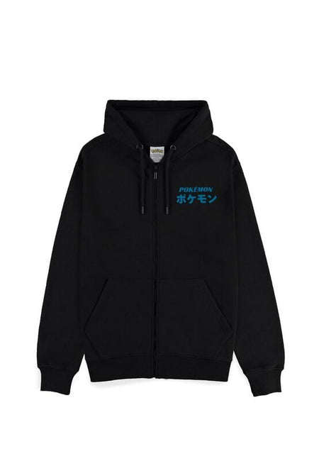 Sweat-shirt zippé à capuche Gaming de Pokémon - Pokémon - Group - S à XL - pour Homme - noir - Pokémon