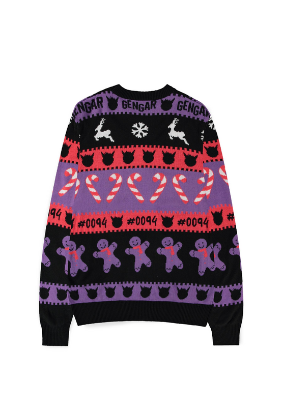 Pull tricoté Gaming de Pokémon - Pokémon - Ectoplasma - S à XL - pour Homme - multicolore - Pokémon - View 2