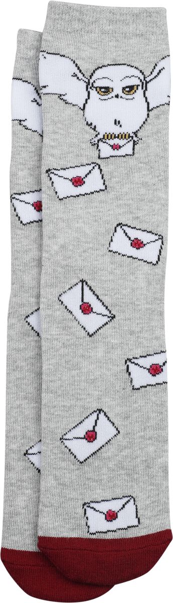 Chaussettes  de Harry Potter - Hogwarts Letter - S-M à L-XL - pour Unisexe - multicolore - Harry Potter