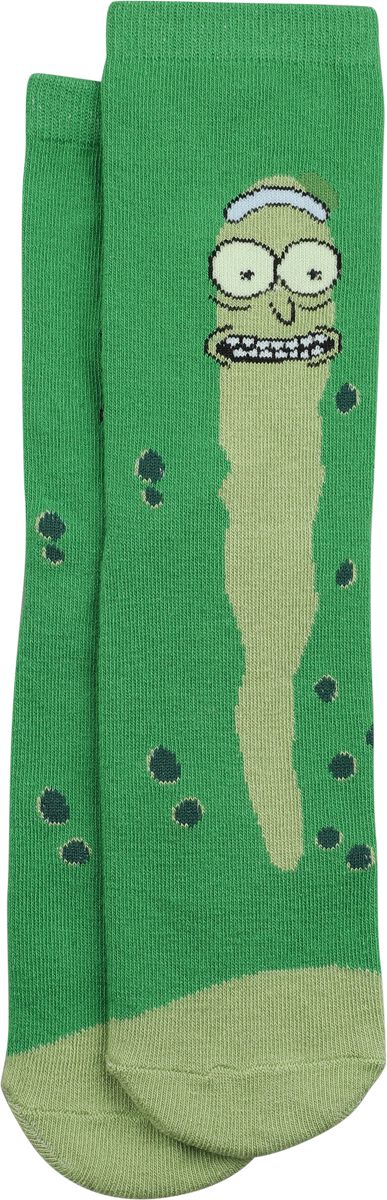 Chaussettes  de Rick & Morty - Pickle Rick - S-M - pour Unisexe - vert - Rick & Morty
