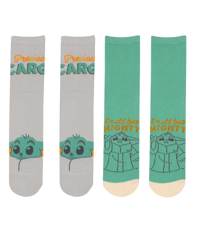 Chaussettes Disney de Star Wars - The Mandalorian -  Grogu - S-M à L-XL - pour Unisexe - multicolore - Star Wars
