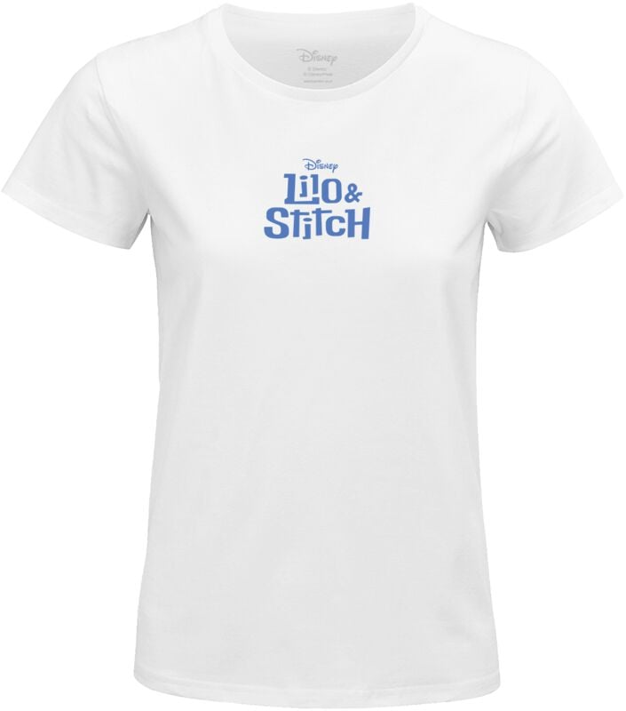 T-Shirt Manches courtes Disney de Lilo & Stitch - Aloha - S à XXL - pour Femme - blanc - Lilo & Stitch