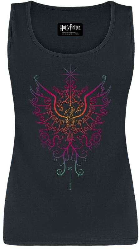 Débardeur  de Harry Potter - Phoenix - S à XXL - pour Femme - noir - Harry Potter
