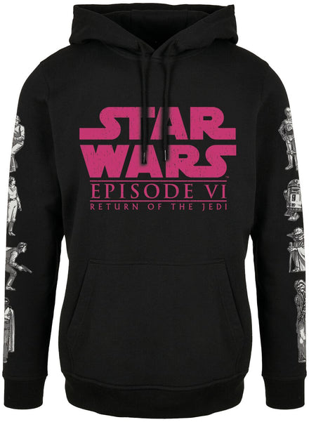 Sweat-shirt à capuche Disney de Star Wars - Star Wars Épisode 6 - Le Retour du Jedi - S à XXL - pour Homme - noir - Star Wars