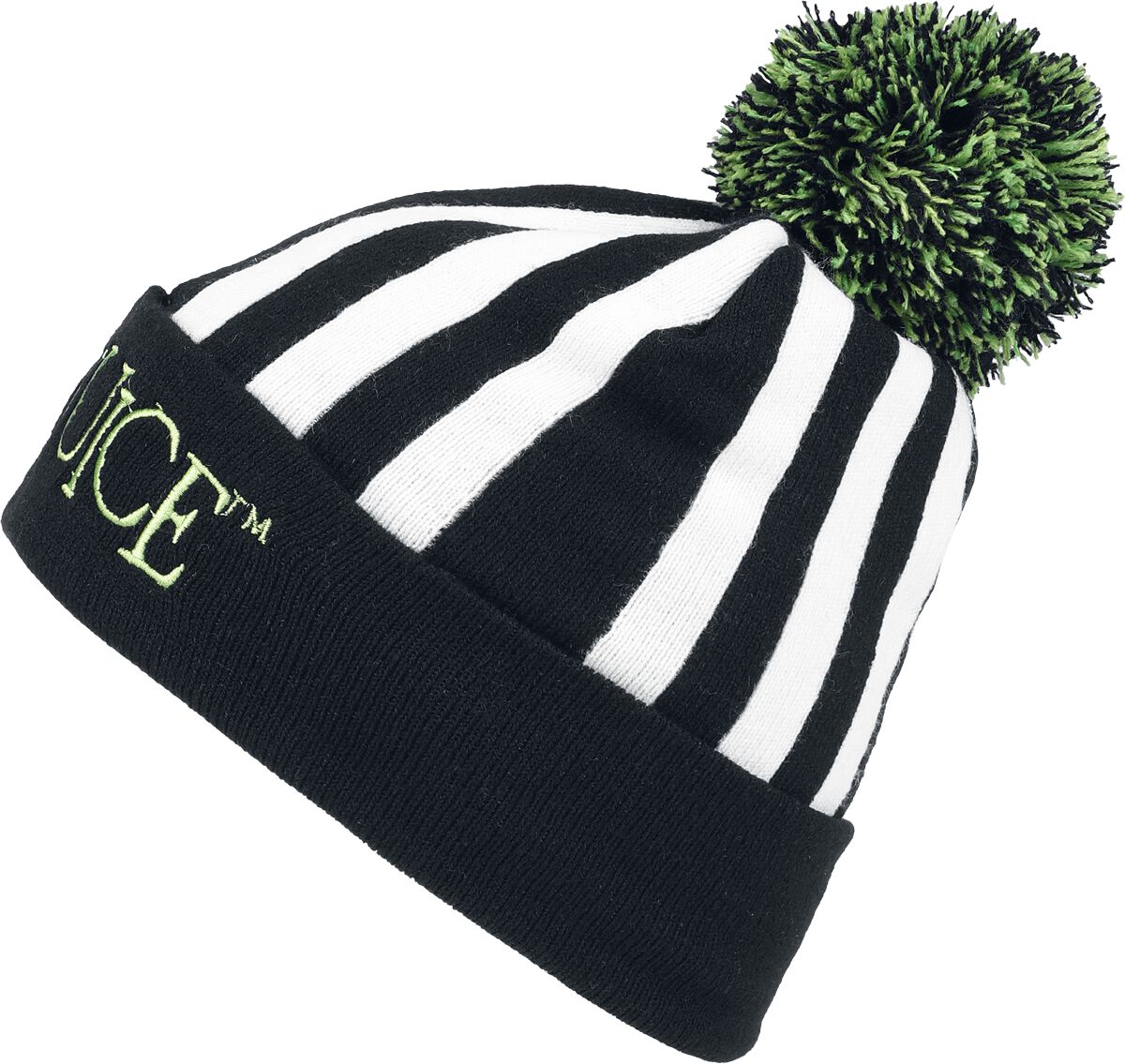 Bonnet  de Beetlejuice - pour Unisexe - noir/blanc/vert - Beetlejuice