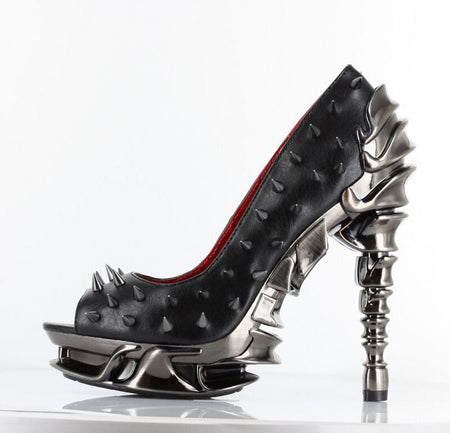Talons hauts  de Hades Footwear - Talon - EU38 à EU41 - pour Femme - blanc/noir - Hades Footwear