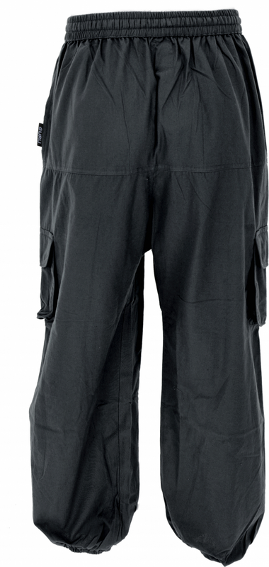 Pantalon Cargo  de Guru-Shop - Goahose, Yoga Hose - schwarz - S-M à L-XL - pour Homme - noir - Guru-Shop - View 2