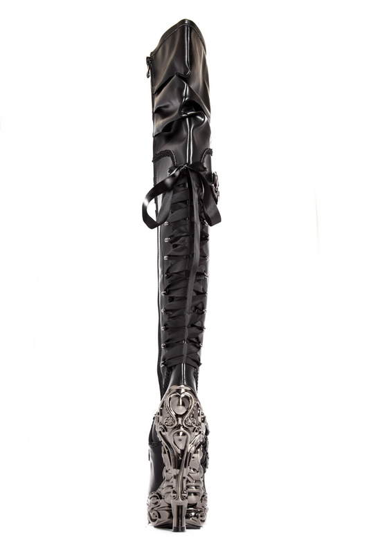 Bottes Gothic de Hades Footwear - Lokie - EU37 à EU42 - pour Femme - noir - Hades Footwear - View 2