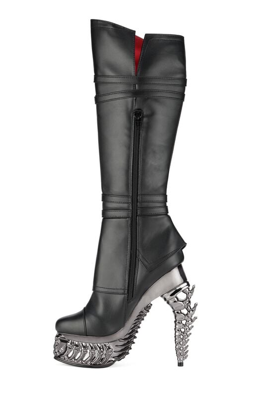 Bottes Gothic de Hades Footwear - Alchemy England - Undertaker - EU37 à EU42 - pour Femme - noir - Hades Footwear