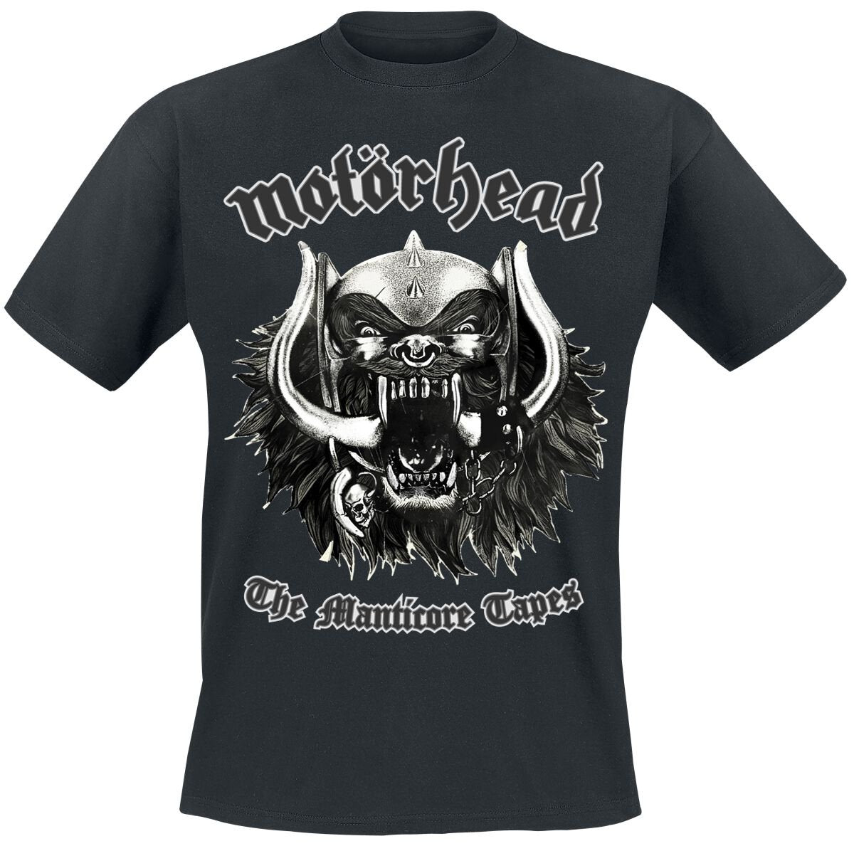 T-Shirt Manches courtes  de Motörhead - The Manticore Tapes Tracklist - S à 4XL - pour Homme - noir - Motörhead