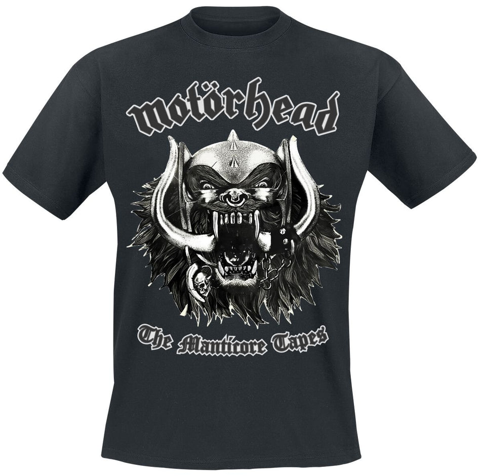 T-Shirt Manches courtes  de Motörhead - The Manticore Tapes Tracklist - S à 4XL - pour Homme - noir - Motörhead