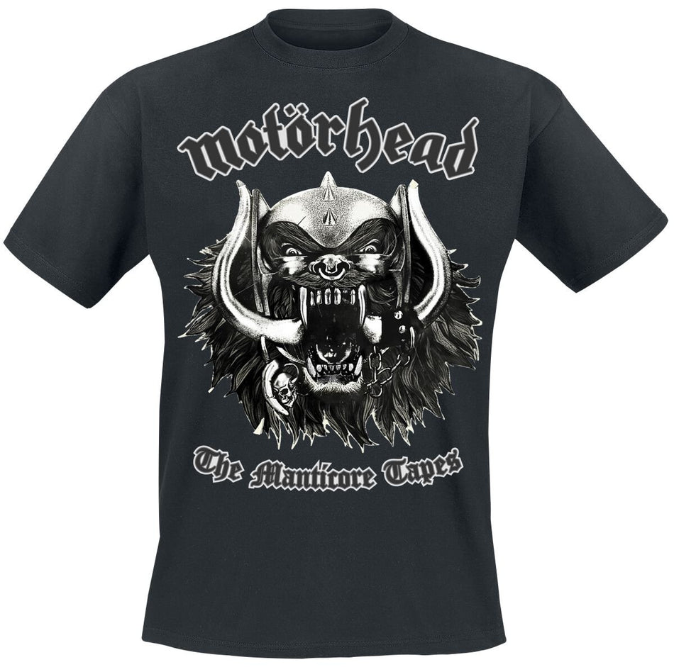 T-Shirt Manches courtes  de Motörhead - The Manticore Tapes - S à 3XL - pour Homme - noir - Motörhead