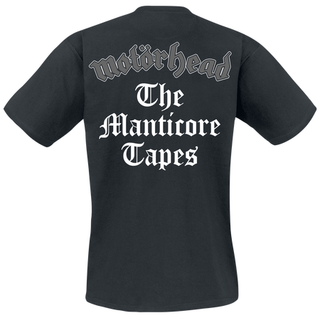 T-Shirt Manches courtes  de Motörhead - The Manticore Tapes - S à 3XL - pour Homme - noir - Motörhead - View 2