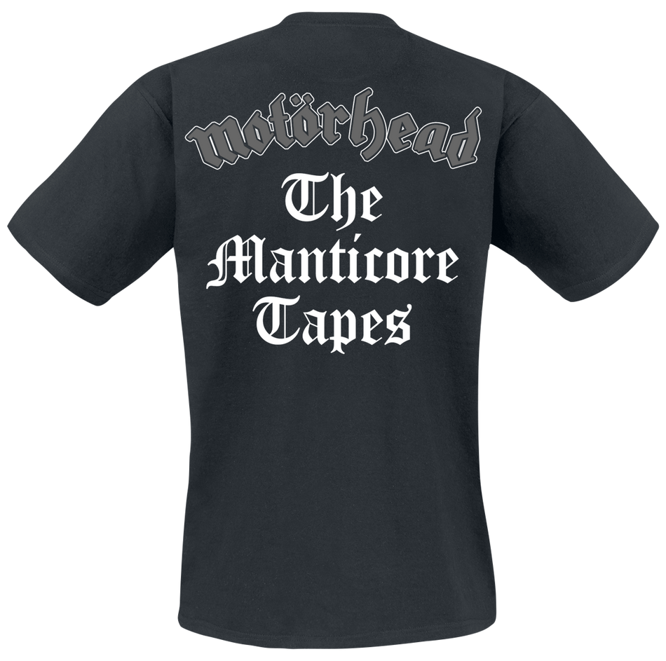 T-Shirt Manches courtes  de Motörhead - The Manticore Tapes - S à 3XL - pour Homme - noir - Motörhead - View 2