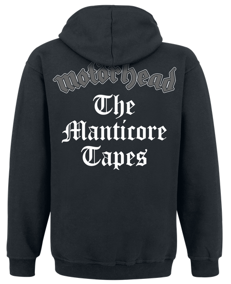 Sweat-shirt à capuche  de Motörhead - The Manticore Tapes - S à XL - pour Homme - noir - Motörhead - View 2