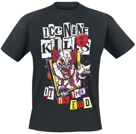 T-Shirt Manches courtes  de Ice Nine Kills - It Is The End - S à 4XL - pour Homme - noir - Ice Nine Kills