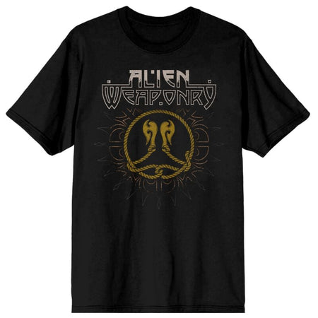T-Shirt Manches courtes  de Alien Weaponry - Sun Logo - S à 4XL - pour Homme - noir - Alien Weaponry