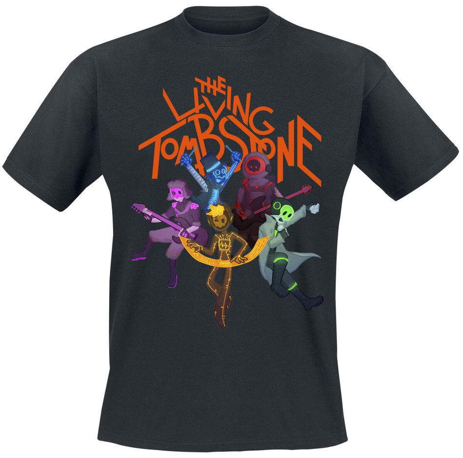 T-Shirt Manches courtes  de The Living Tombstone - Illustration Band - S à XXL - pour Homme - noir - The Living Tombstone