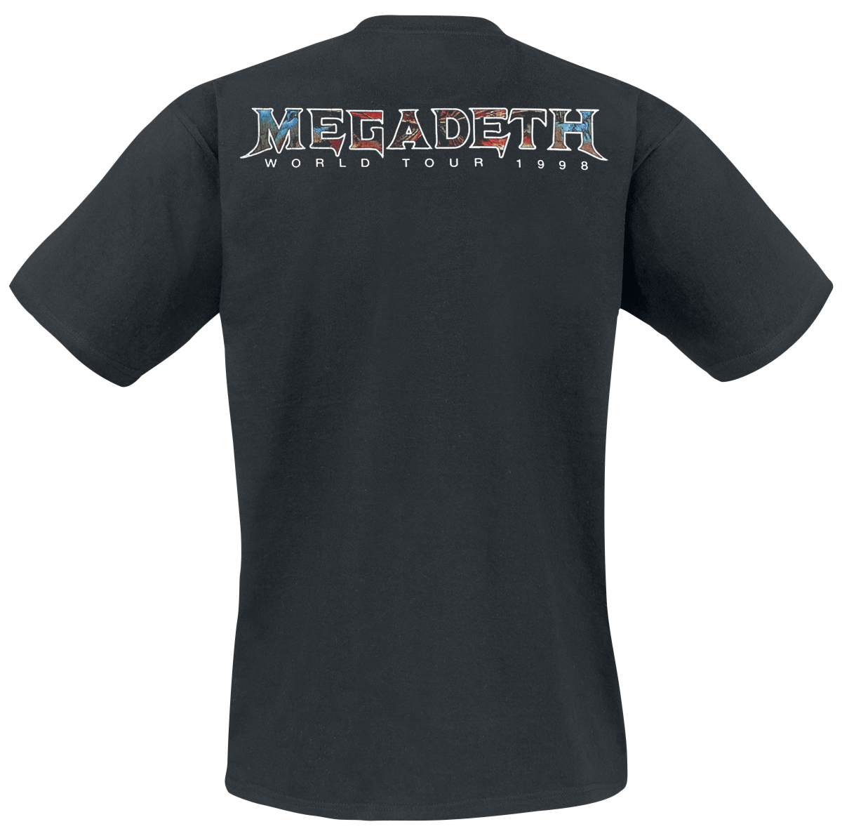 T-Shirt Manches courtes  de Megadeth - Chaos Chains Vintage - S à 4XL - pour Homme - noir - Megadeth - View 2