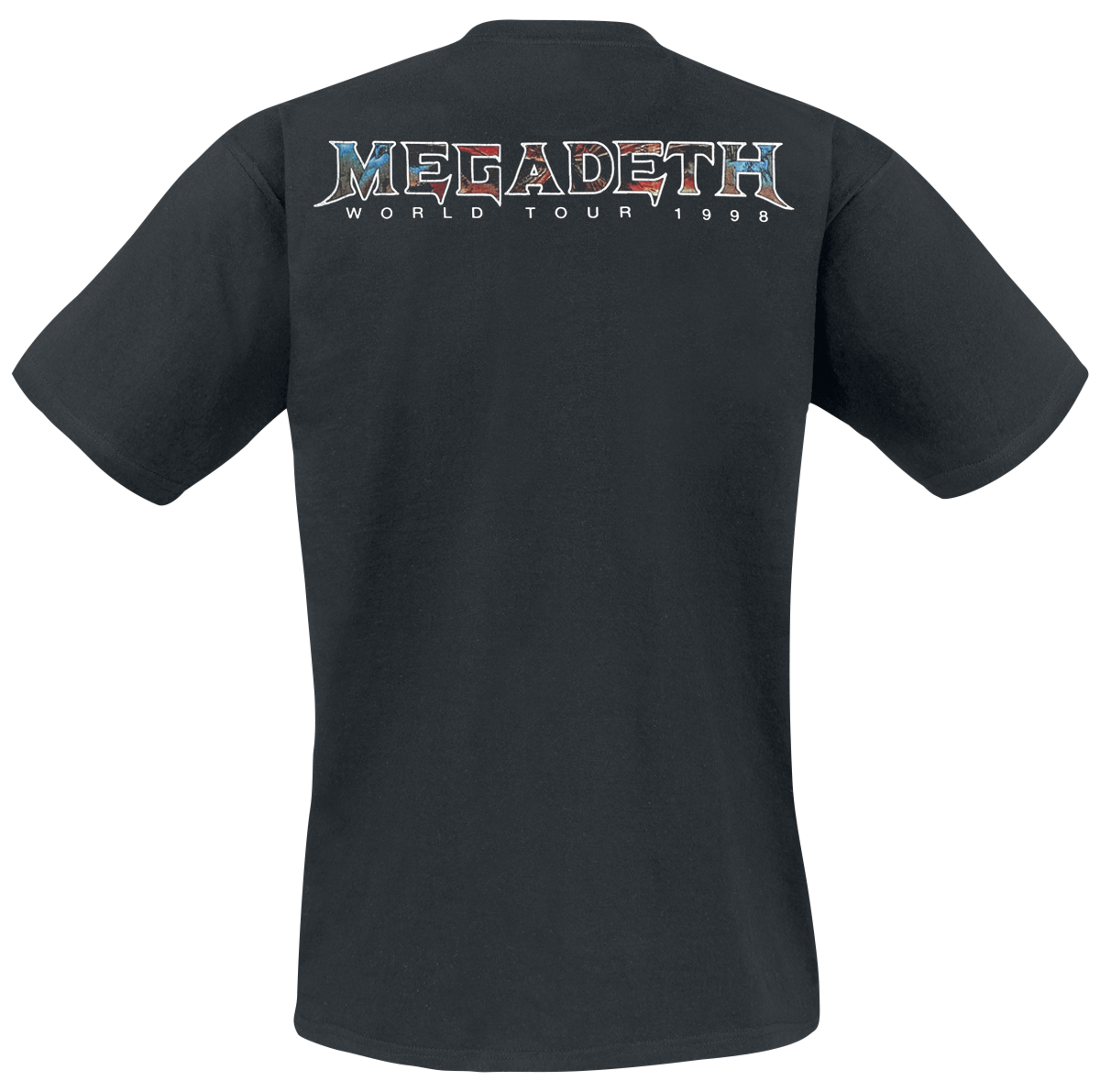 T-Shirt Manches courtes  de Megadeth - Chaos Chains Vintage - S à 4XL - pour Homme - noir - Megadeth - View 2