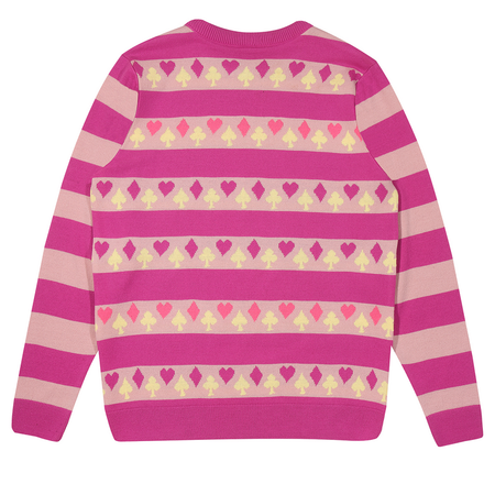 Pull tricoté Disney de Alice Au Pays Des Merveilles - All Mad Here - S à L - pour Homme - multicolore - Alice Au Pays Des Merveilles - View 2