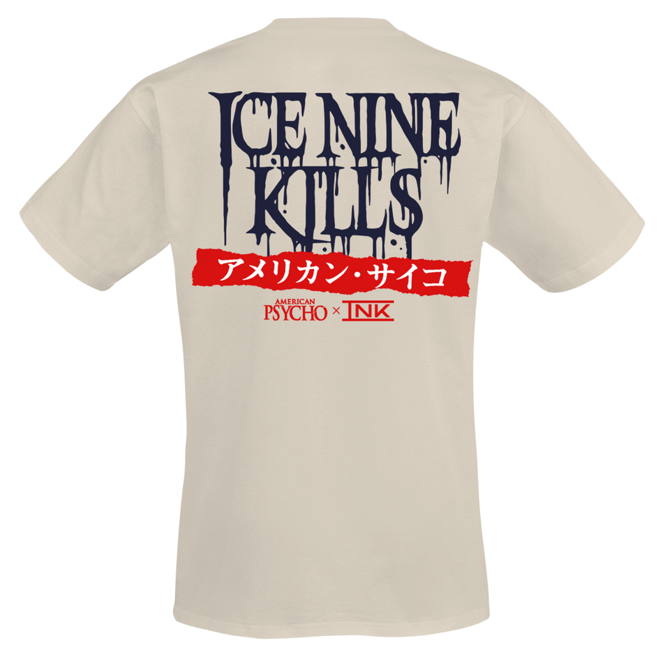 T-Shirt Manches courtes  de Ice Nine Kills - Bateman Face - S à 4XL - pour Homme - sable - Ice Nine Kills - View 2