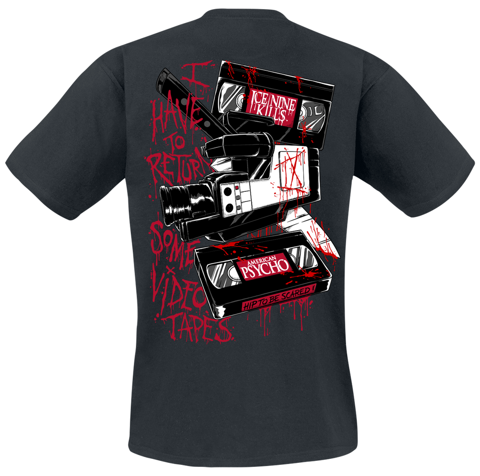 T-Shirt Manches courtes  de Ice Nine Kills - Video - M à 4XL - pour Homme - noir - Ice Nine Kills - View 2