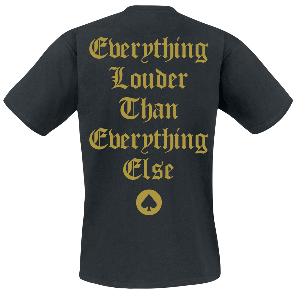 T-Shirt Manches courtes  de Motörhead - Golden England - Everything Louder Than Everything Else - S à 4XL - pour Homme - noir - Motörhead - View 2