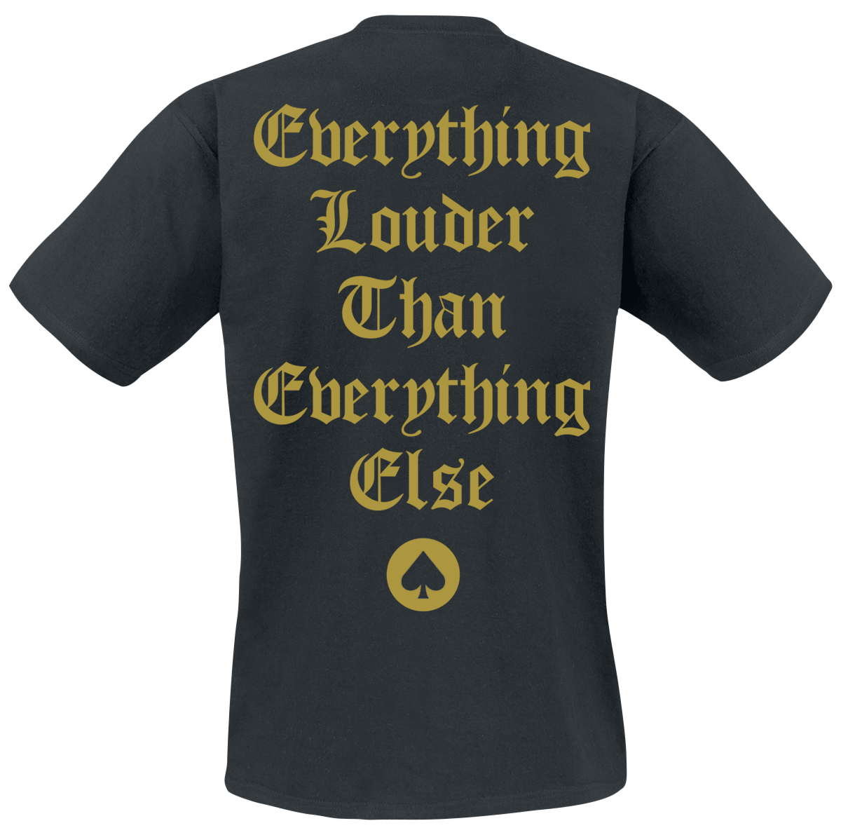 T-Shirt Manches courtes  de Motörhead - Golden England - Everything Louder Than Everything Else - S à 4XL - pour Homme - noir - Motörhead - View 2