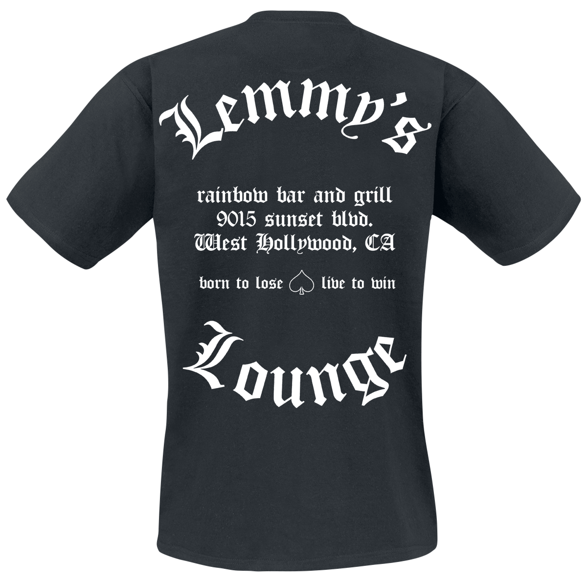T-Shirt Manches courtes  de Motörhead - 50th Another Beer Lemmy's Lounge - S à 4XL - pour Homme - noir - Motörhead - View 2