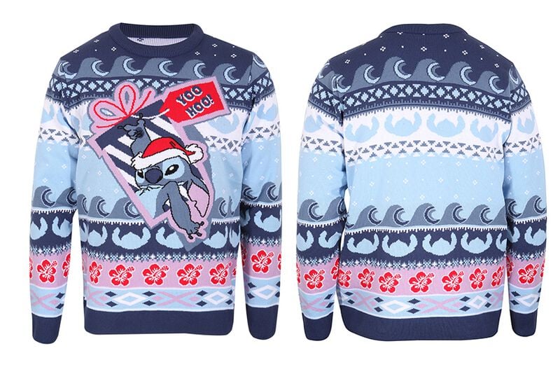 Pull de Noël Disney de Lilo & Stitch - Lilo & Stitch - Yoo Hoo - S à XXL - pour Homme - multicolore - Lilo & Stitch