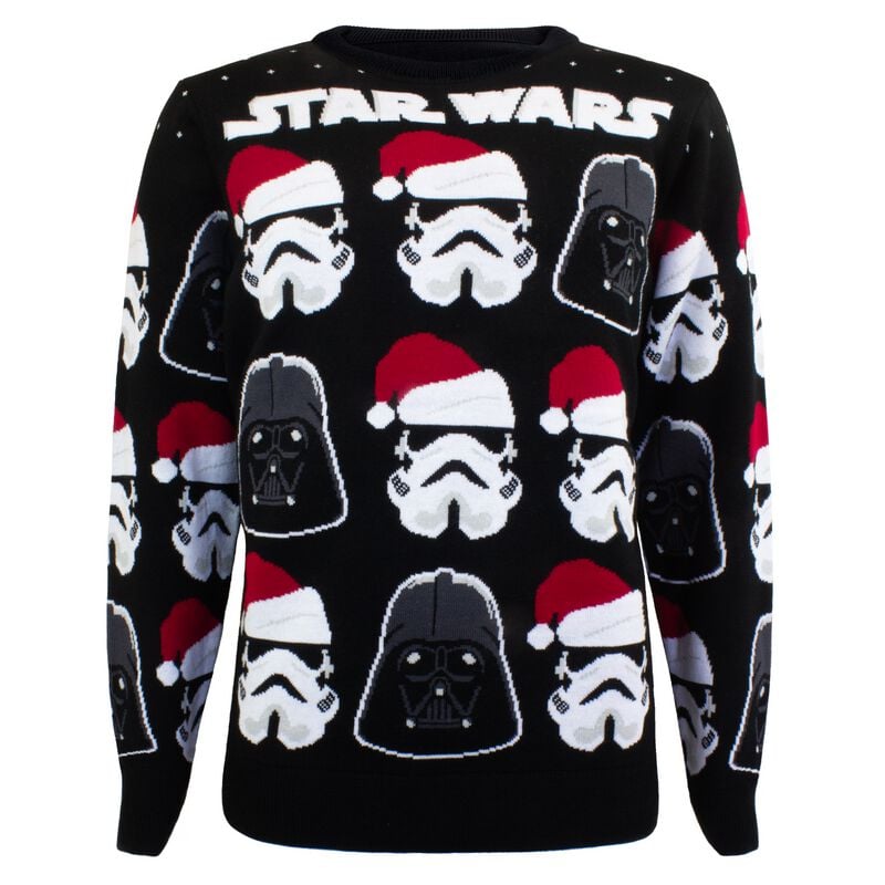 Pull de Noël Disney de Star Wars - Dark Vador & Stormtrooper - S à XXL - pour Homme - multicolore - Star Wars