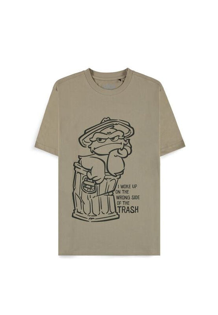 T-Shirt Manches courtes  de Sesame Street - Oskar - Wrong Side of The Trash - S à XXL - pour Homme - vert - Sesame Street