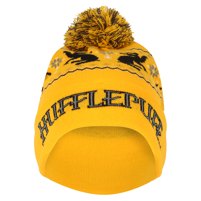 Bonnet  de Harry Potter - Poufsouffle - pour Unisexe - jaune/noir - Harry Potter - View 2