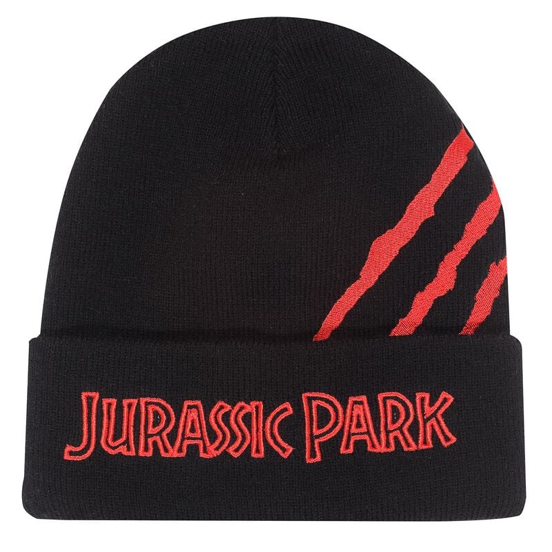 Bonnet  de Jurassic Park - Slash - pour Unisexe - noir/rouge - Jurassic Park