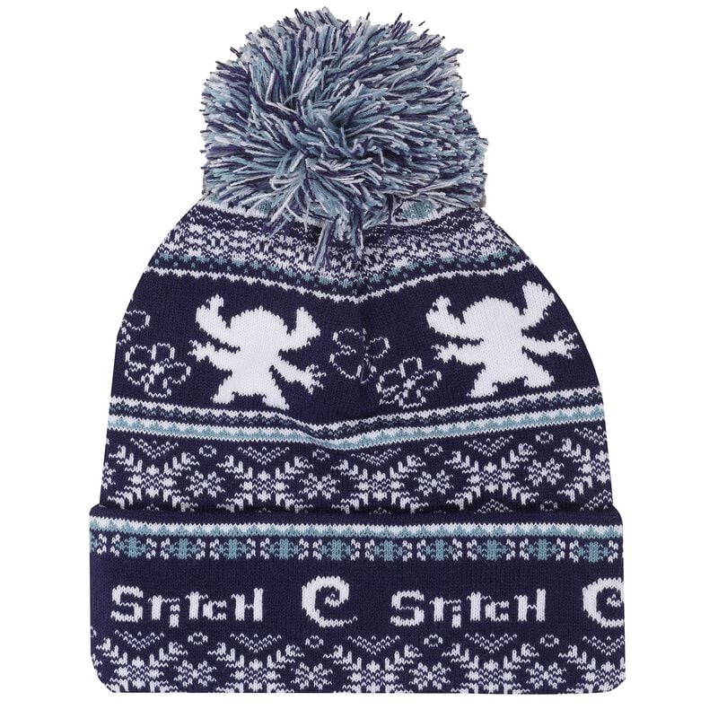 Bonnet Disney de Lilo & Stitch - Fair Isle - pour Unisexe - bleu/blanc - Lilo & Stitch