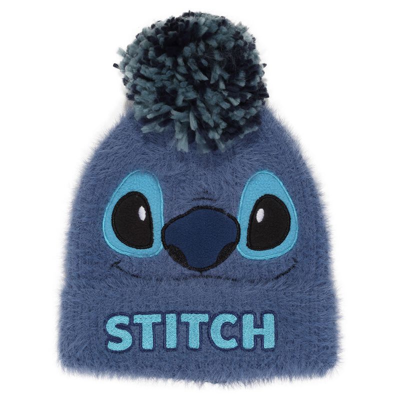 Bonnet Disney de Lilo & Stitch - Stitch Fluffy Pom - pour Unisexe - bleu - Lilo & Stitch