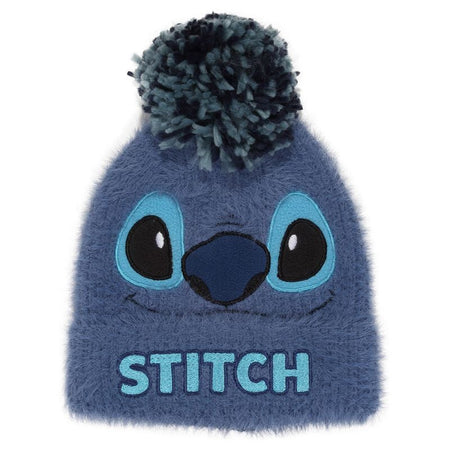 Bonnet Disney de Lilo & Stitch - Stitch Fluffy Pom - pour Unisexe - bleu - Lilo & Stitch