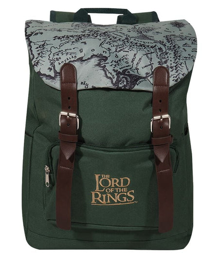 Sac à dos  de Le Seigneur Des Anneaux - Middle Earth - pour Unisexe - vert/marron - Le Seigneur Des Anneaux