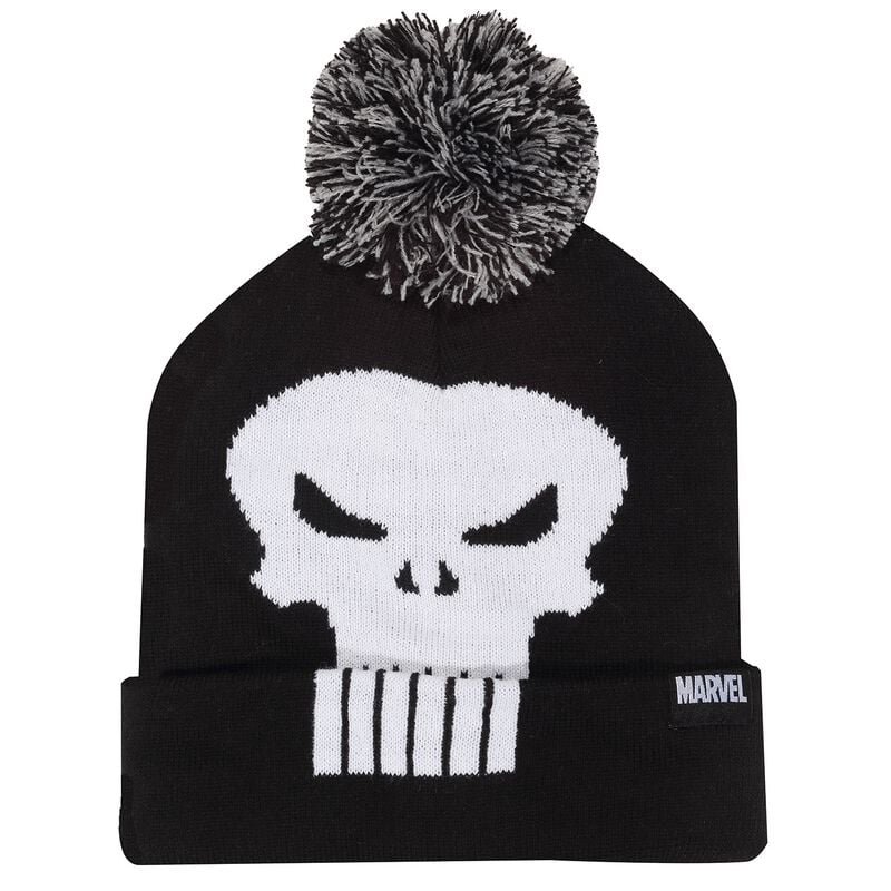 Bonnet  de The Punisher - Skull - pour Unisexe - noir/blanc - The Punisher