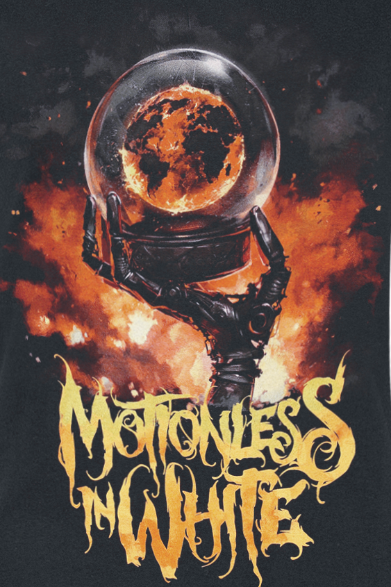 T-Shirt Manches courtes  de Motionless In White - Scoring The End Of The World - L à XXL - pour Femme - noir - Motionless In White - View 2