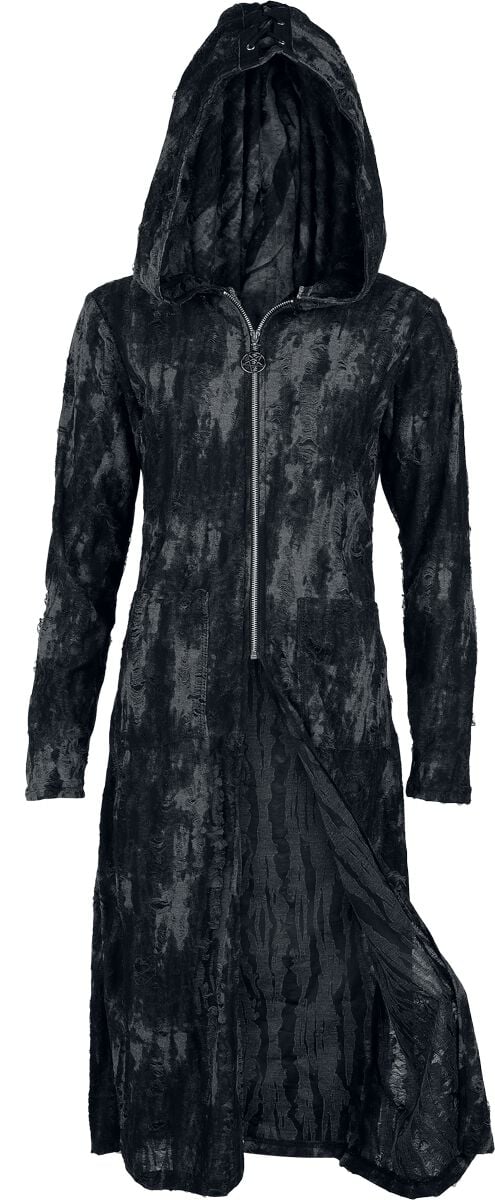 Gilets & Ponchos  de Heartless - Ghoul Cardigan - S à 4XL - pour Femme - noir/gris - Heartless
