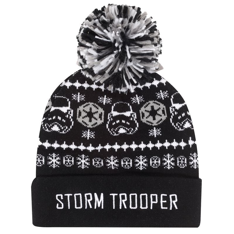 Bonnet Disney de Star Wars - Stormtrooper - pour Unisexe - noir/blanc - Star Wars