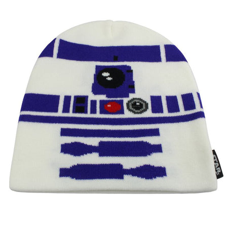 Bonnet Disney de Star Wars - R2-D2 - pour Unisexe - blanc/bleu - Star Wars