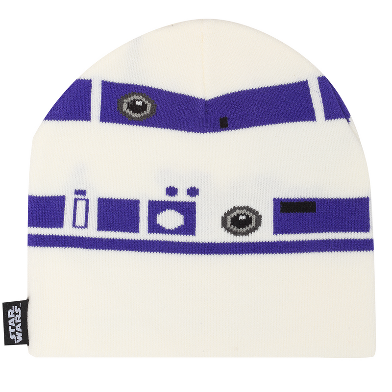 Bonnet Disney de Star Wars - R2-D2 - pour Unisexe - blanc/bleu - Star Wars - View 2