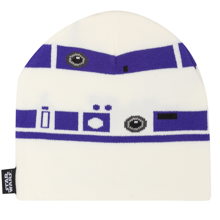 Bonnet Disney de Star Wars - R2-D2 - pour Unisexe - blanc/bleu - Star Wars - View 2