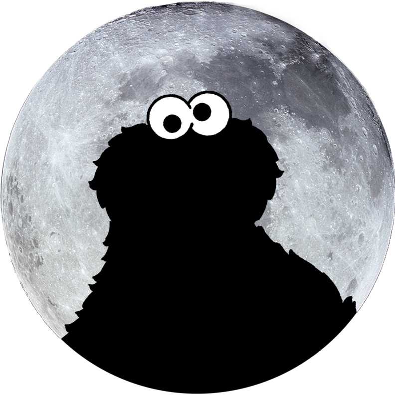 Débardeur  de Sesame Street - Krümelmonster - Moonlight - Cookie Monster - S à L - pour Homme - noir - Sesame Street - View 2